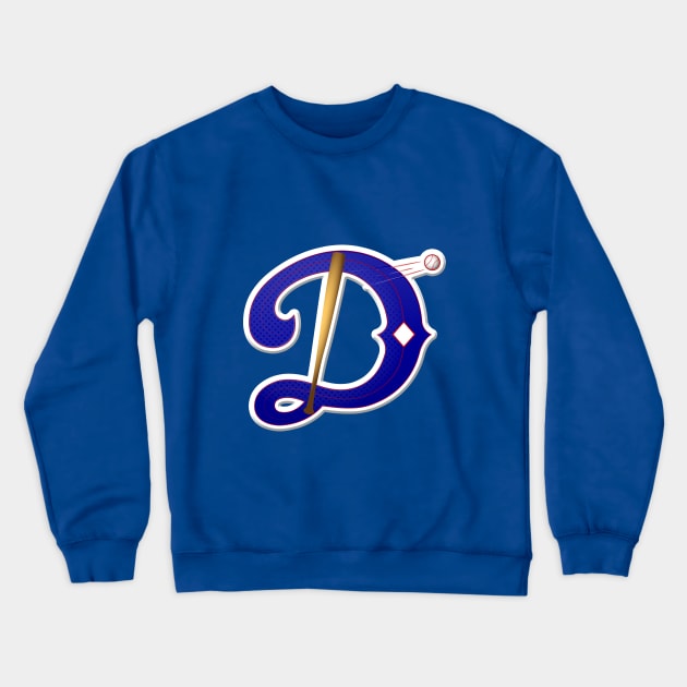 Wethersfield Dodgers CTL Baseball Crewneck Sweatshirt by CTLBaseball